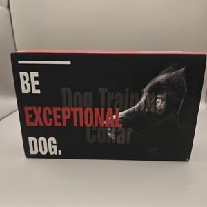 Humane Dog Training Collar - Black No Prongs Uses Vibration & Sound Large